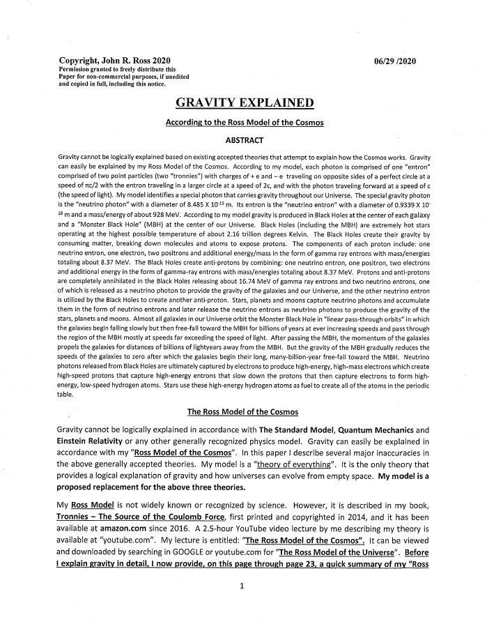 GRAVITY EXPLAINED 2022 VERSION